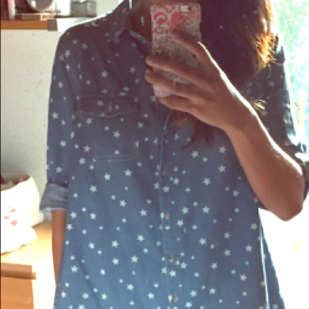 Denim with Stars Dress